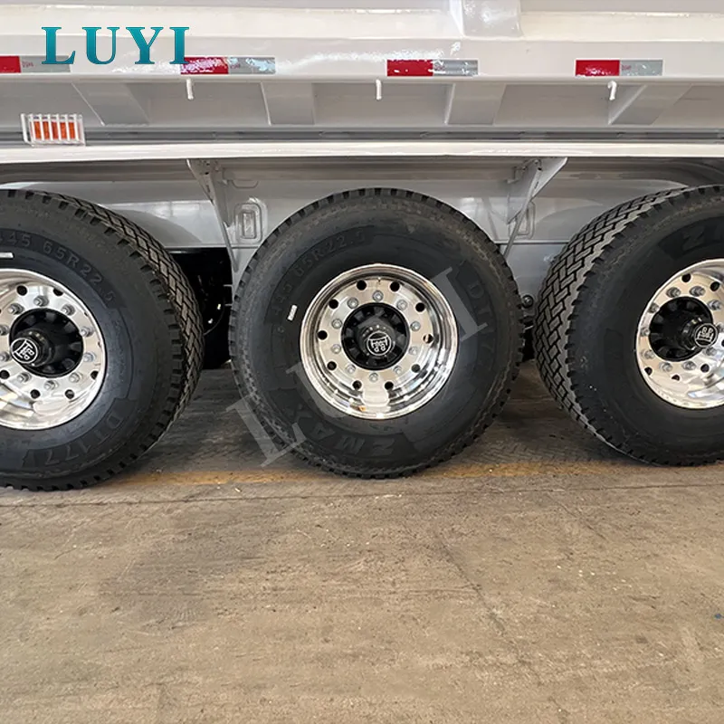 3-Axle 60 Ton U-Type Tipper Semi-Trailer Specially for Saudi Arabia