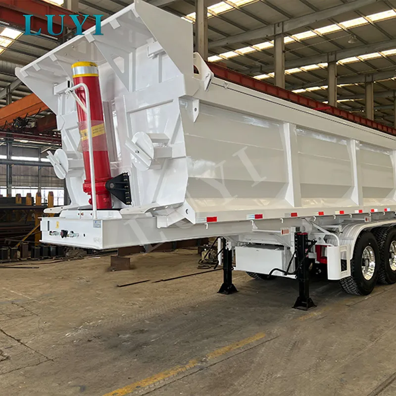 3-Axle 60 Ton U-Type Tipper Semi-Trailer Specially for Saudi Arabia