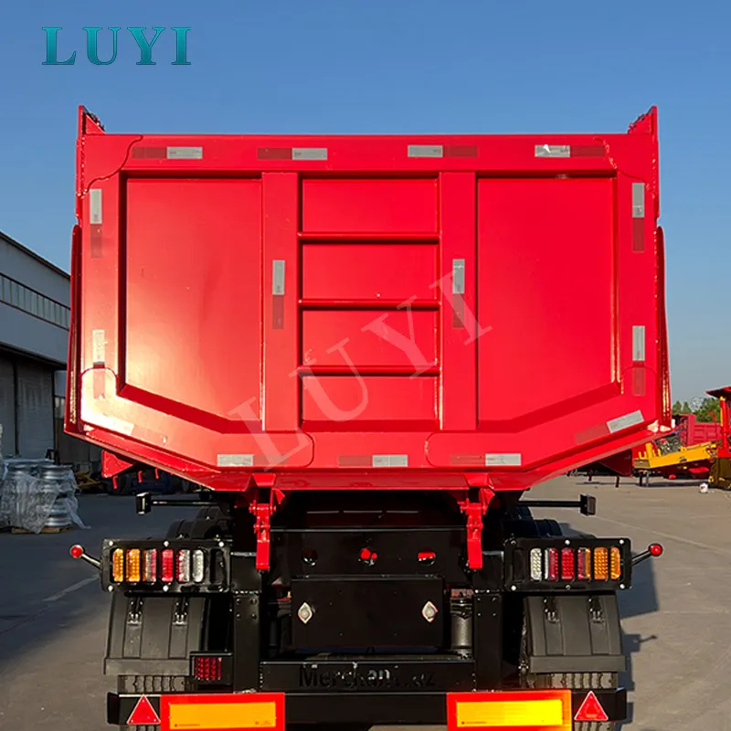3-axle rear tipper semi-trailer