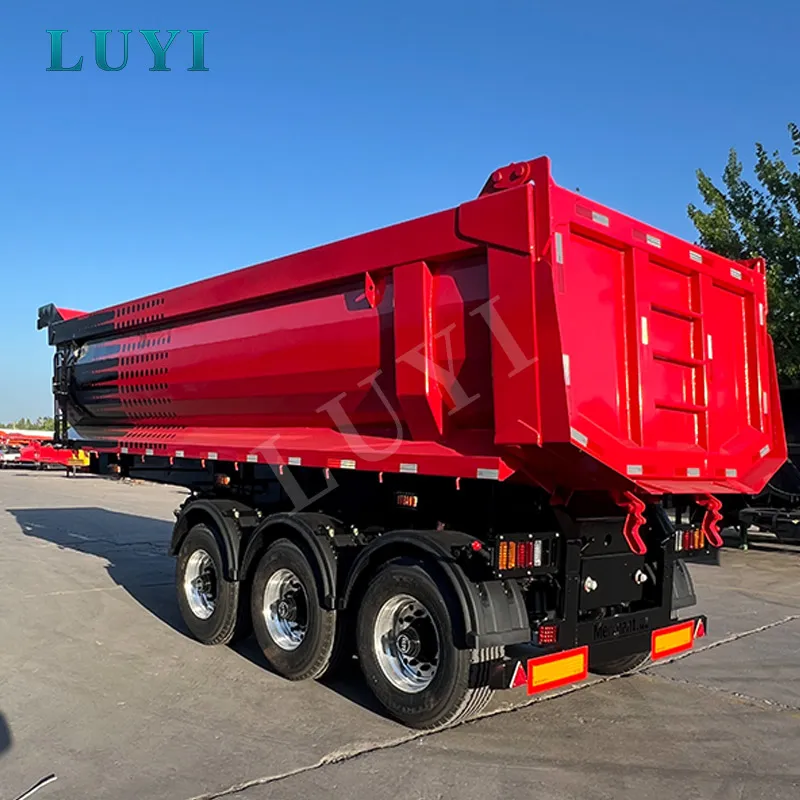 3-axle rear tipper semi-trailer
