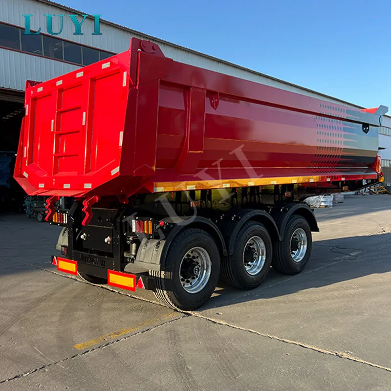 3-axle rear tipper semi-trailer