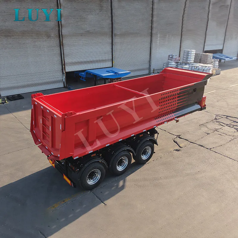 3-axle rear tipper semi-trailer