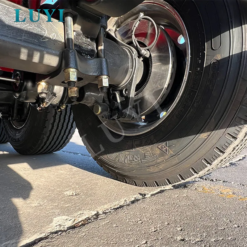 3-axle rear tipper semi-trailer
