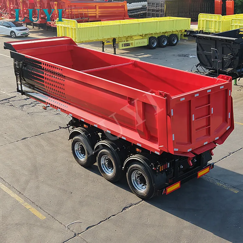 3-axle rear tipper semi-trailer