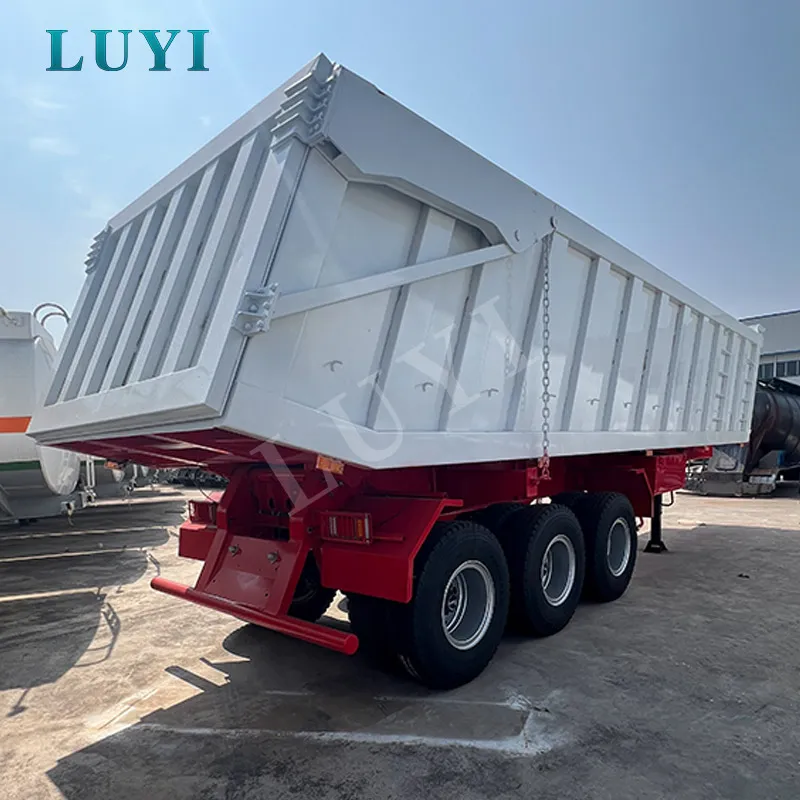 3-axle rear tipper semi-trailer