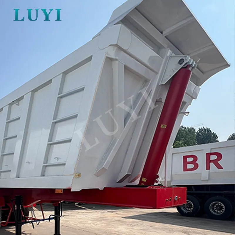 3-axle rear tipper semi-trailer