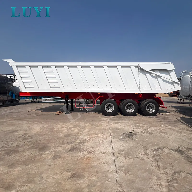 3-axle rear tipper semi-trailer