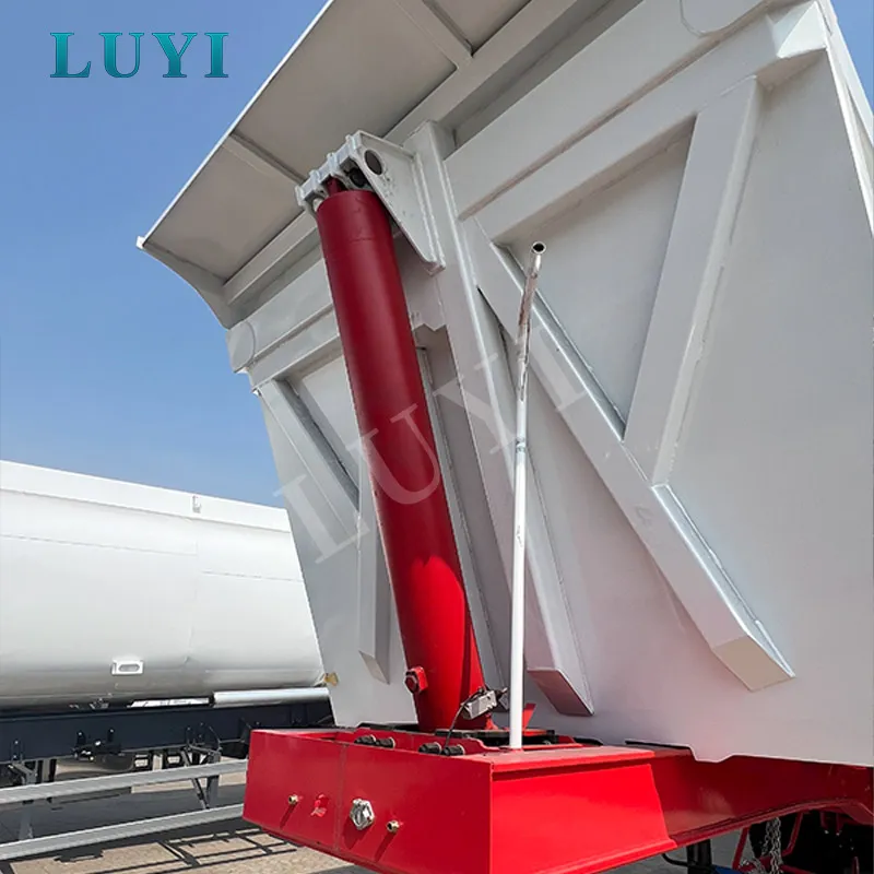 3-axle rear tipper semi-trailer