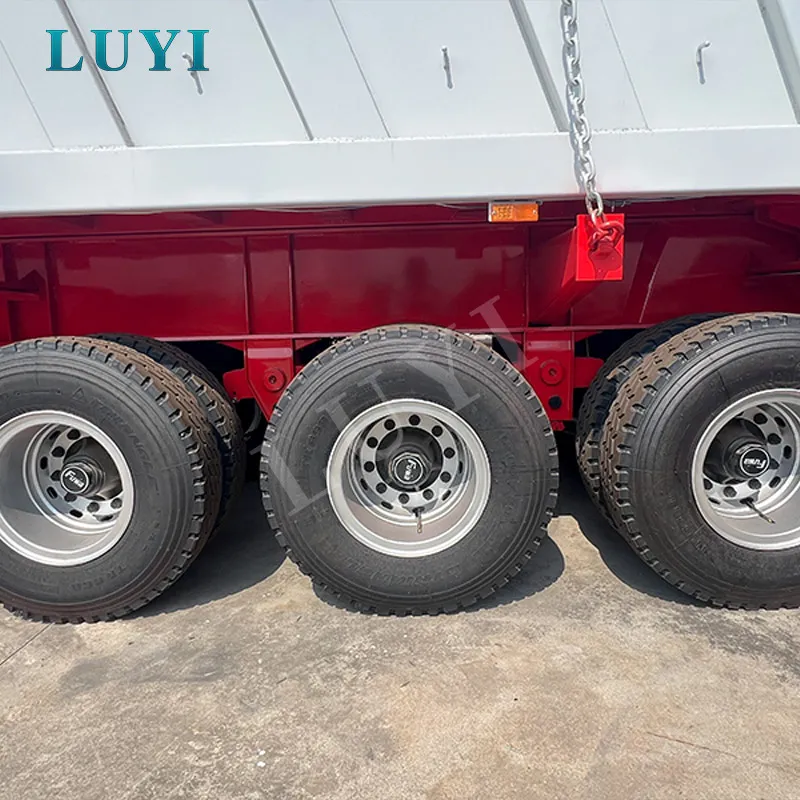 3-axle rear tipper semi-trailer