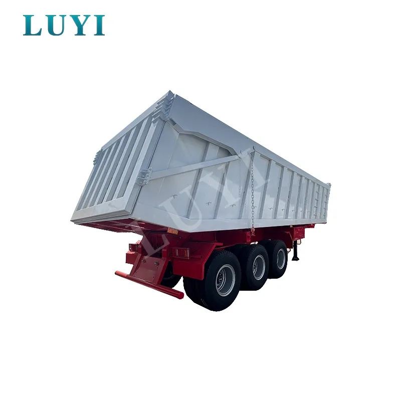 3-axle rear tipper semi-trailer