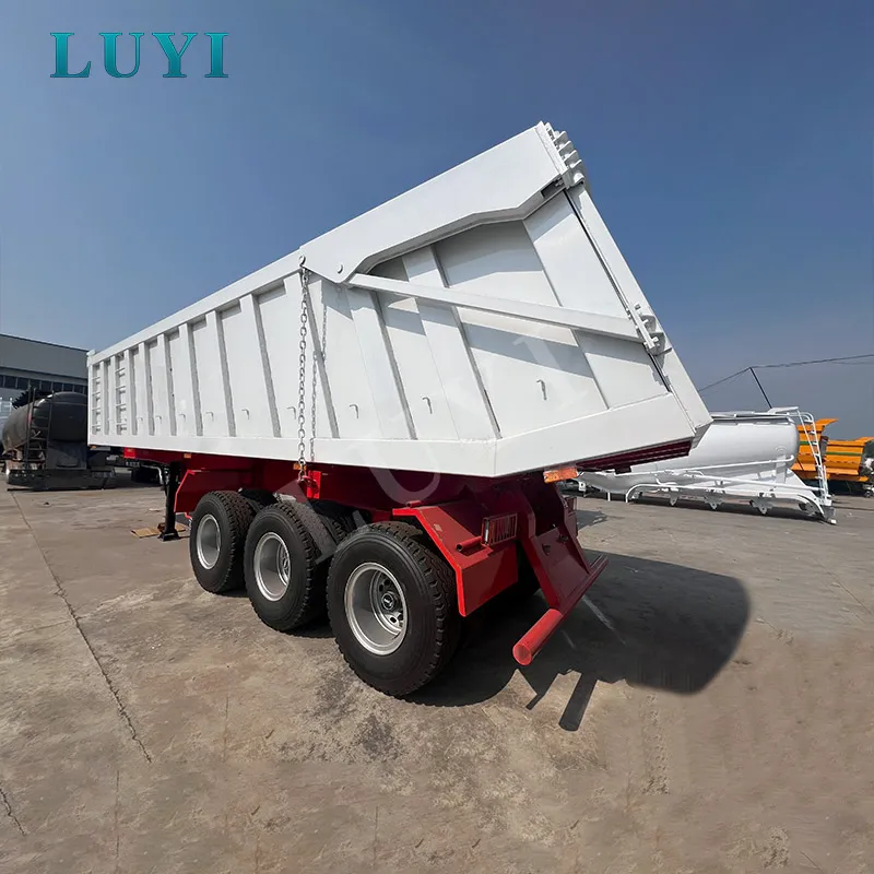 3-axle rear tipper semi-trailer