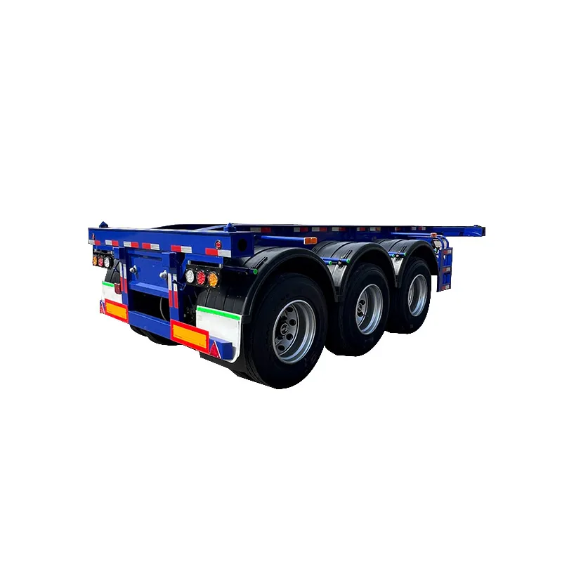 3 axle 40ft flatbed semi trailer
