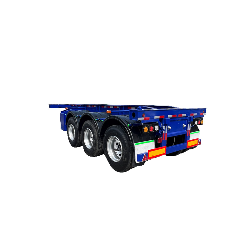 3 axle 40ft flatbed semi trailer