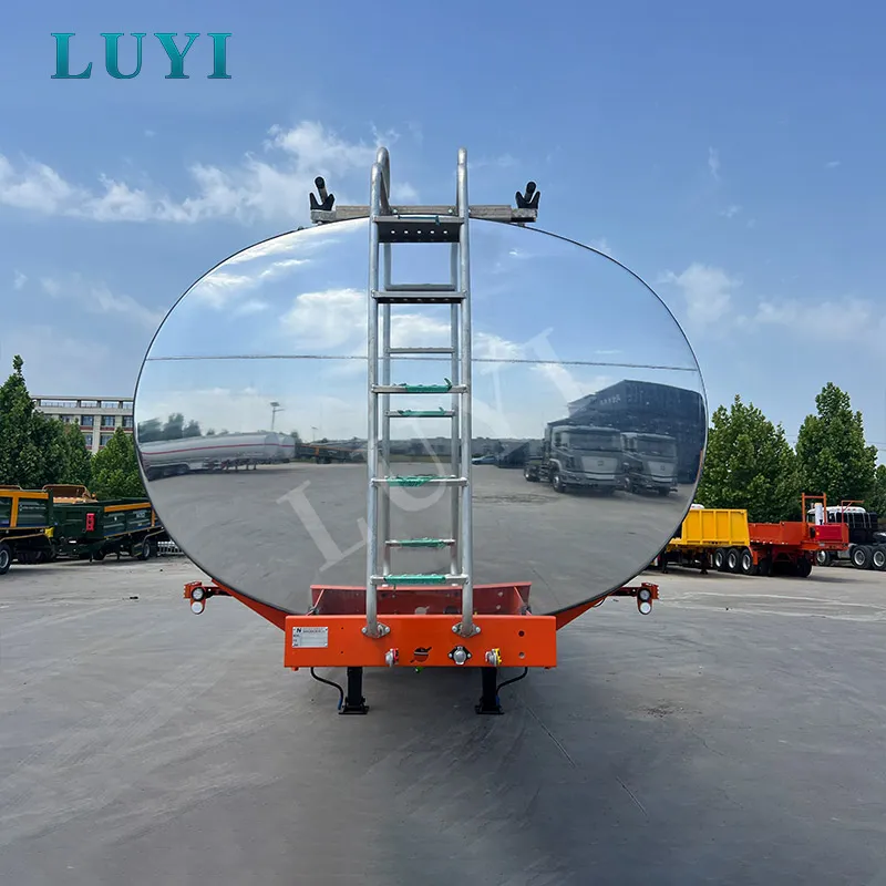 4-Axle 40000 Liters Fuel Tank Semi-Trailer