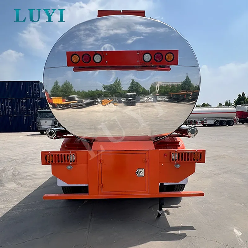 4-Axle 40000 Liters Fuel Tank Semi-Trailer