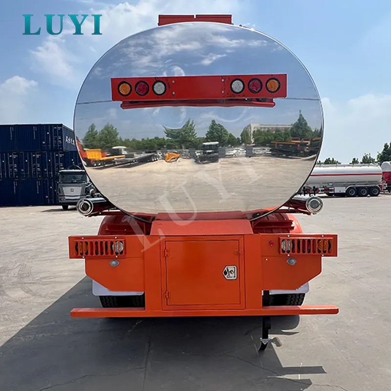 4-Axle 40000 Liters Fuel Tank Semi-Trailer