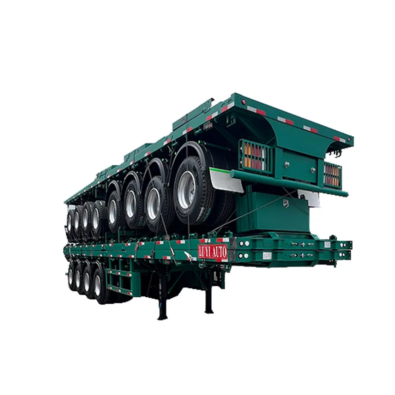 4-axle flatbed semi-trailer