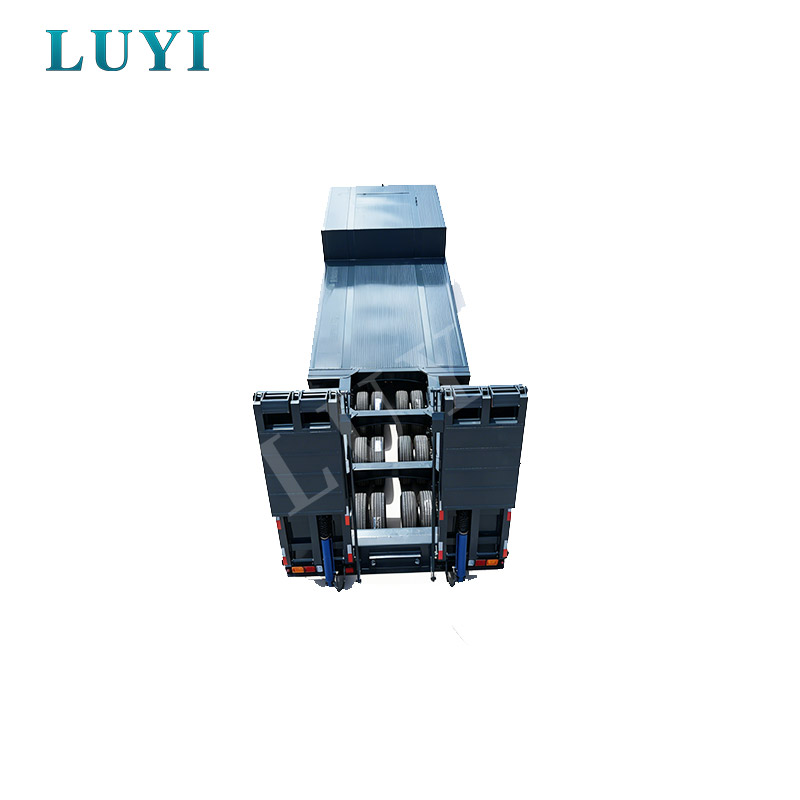 3-line 6-axle low bed semi-trailer