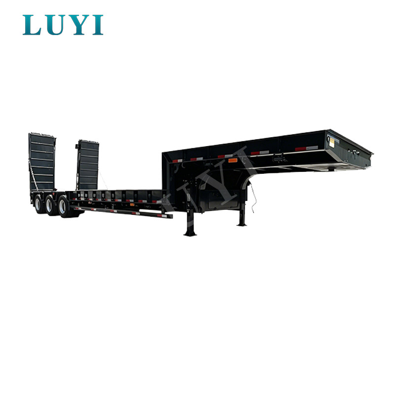 3-line 6-axle low bed semi-trailer