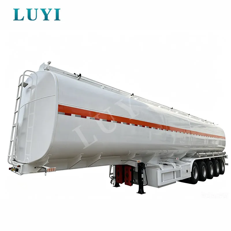5-axle 70000 liters fuel tanker truck