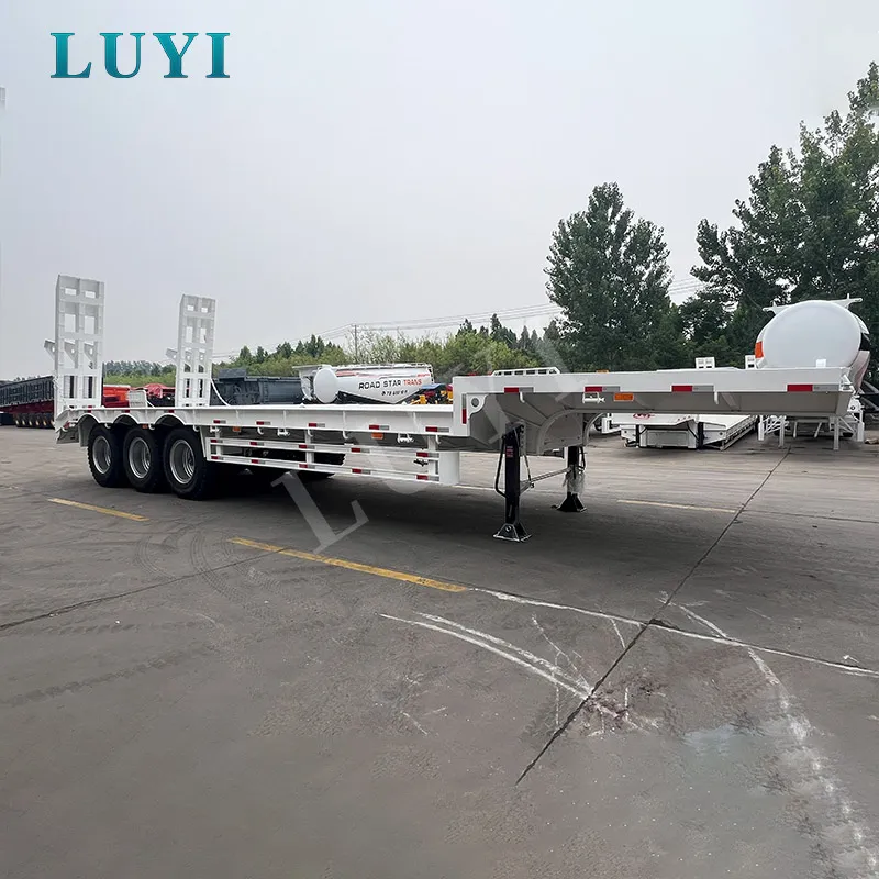 3-axle 13m low bed semi-trailer