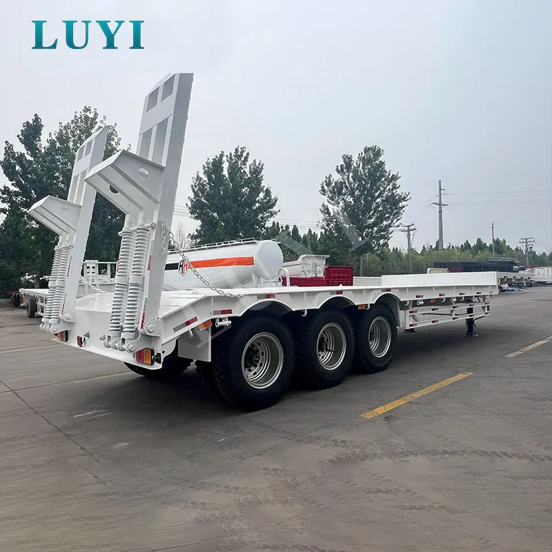 3-axle 13m low bed semi-trailer