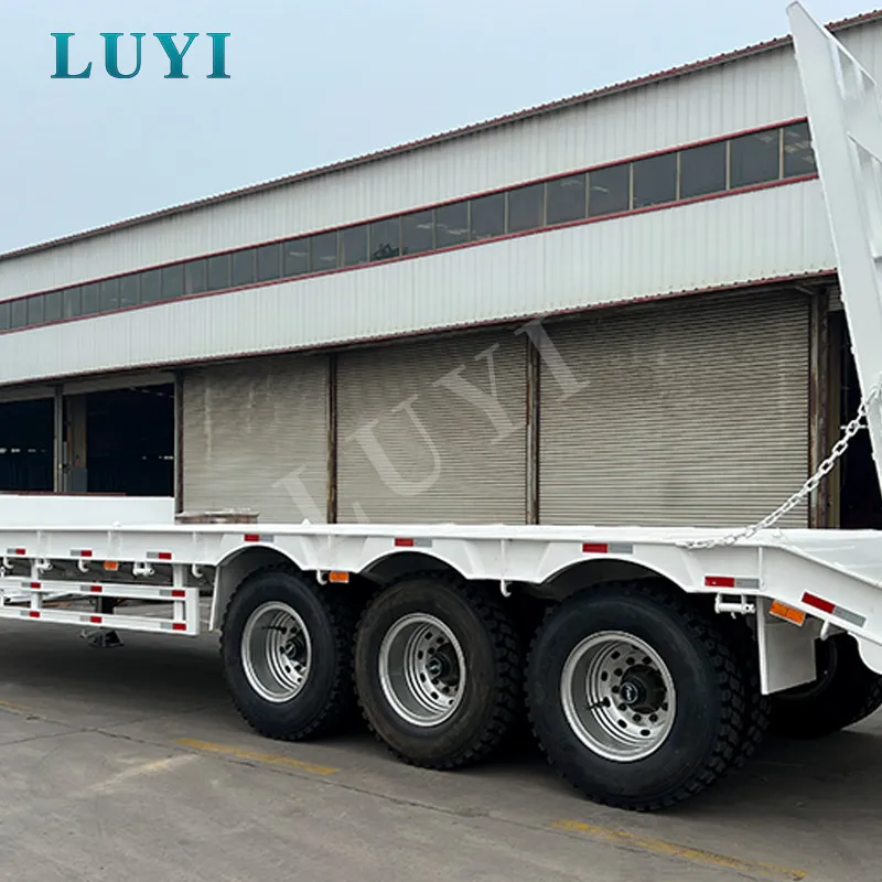 3-axle 13m low bed semi-trailer