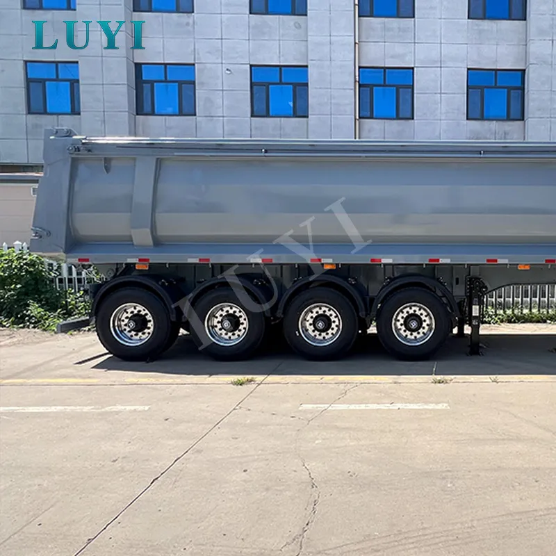 4-axle rear tipper semi-trailer