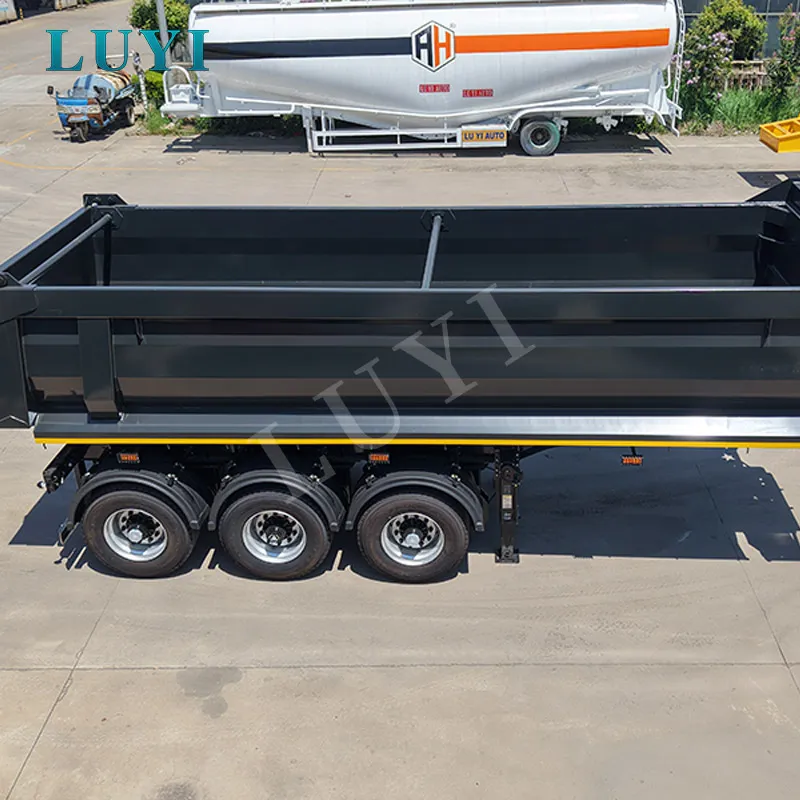 3-axle U-type rear tipper semi-trailer