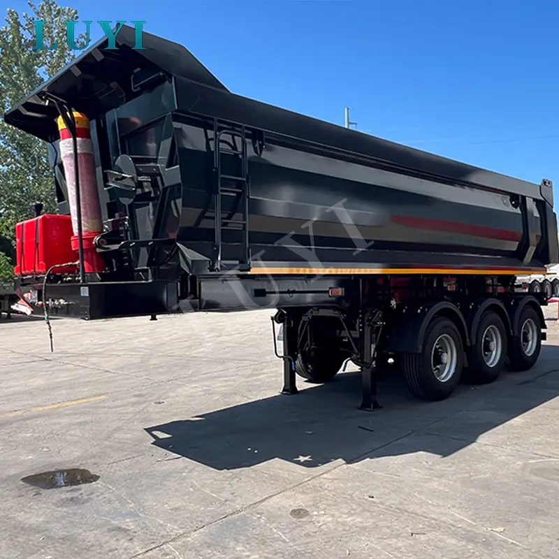 3-axle U-type rear tipper semi-trailer