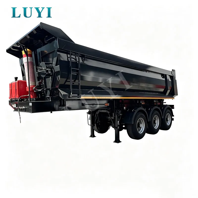 3-axle U-type rear tipper semi-trailer