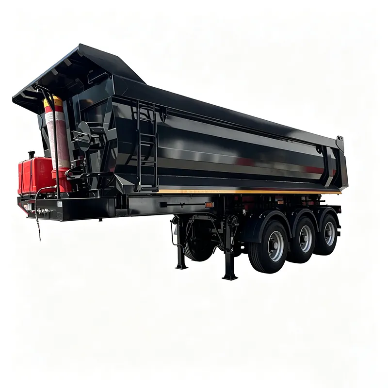 3-axle U-type rear tipper semi-trailer
