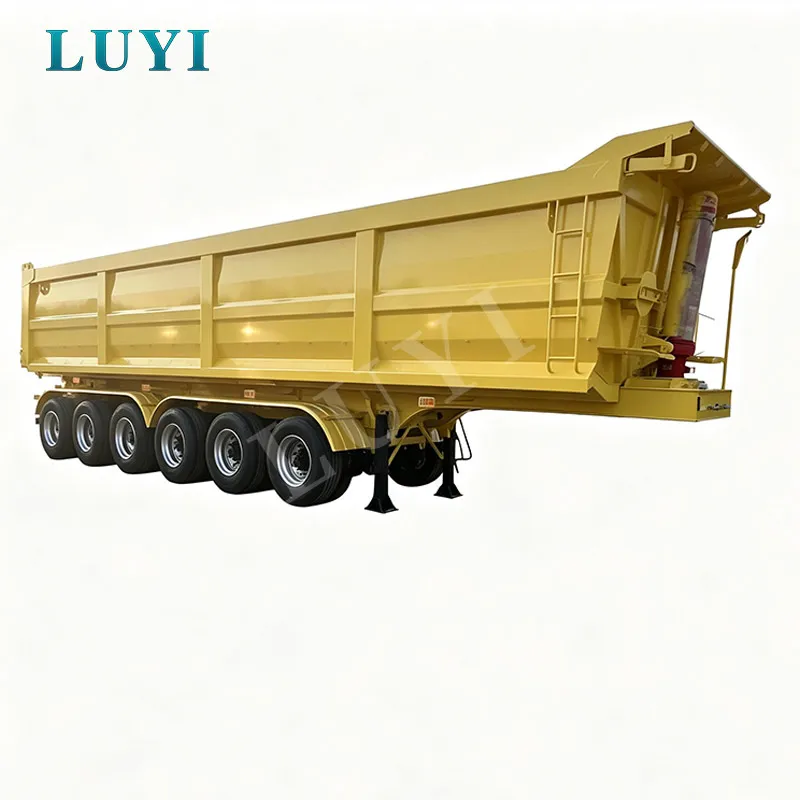 6-axle rear tipper semi-trailer