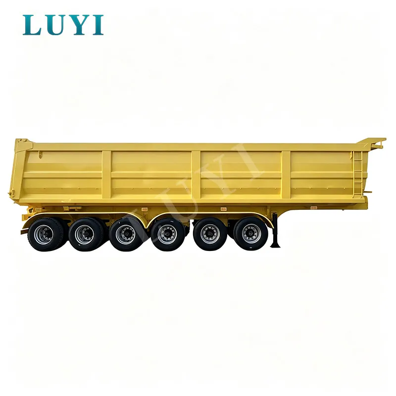 6-axle rear tipper semi-trailer