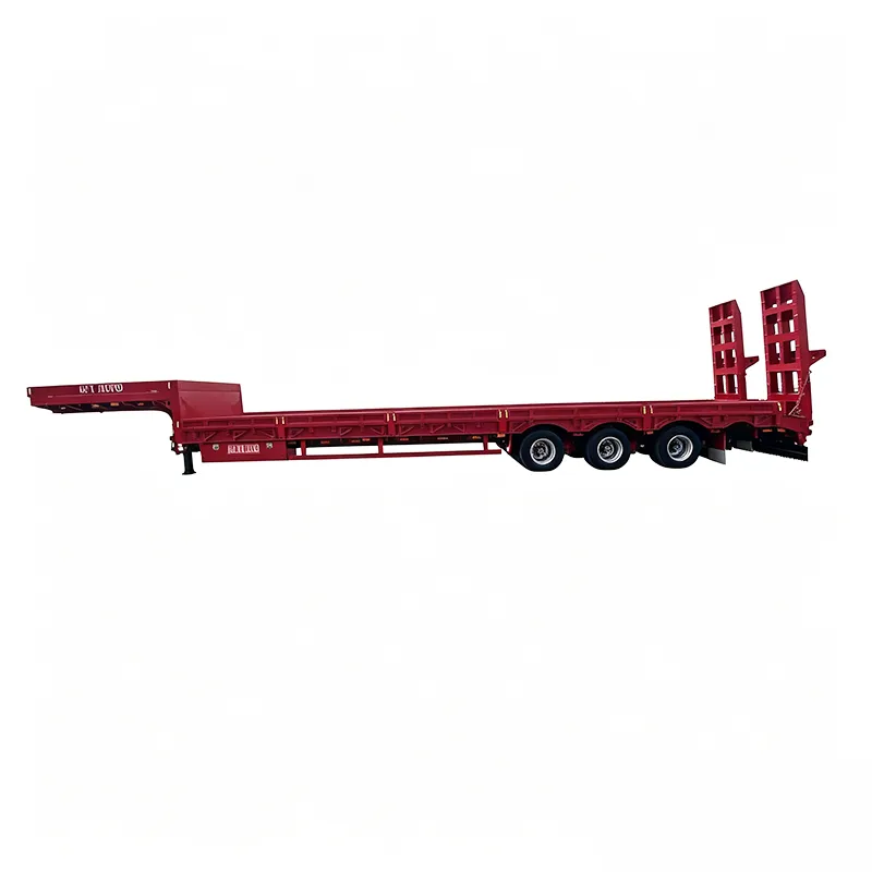 4‑Axle Low‑Bed Semi‑Trailer