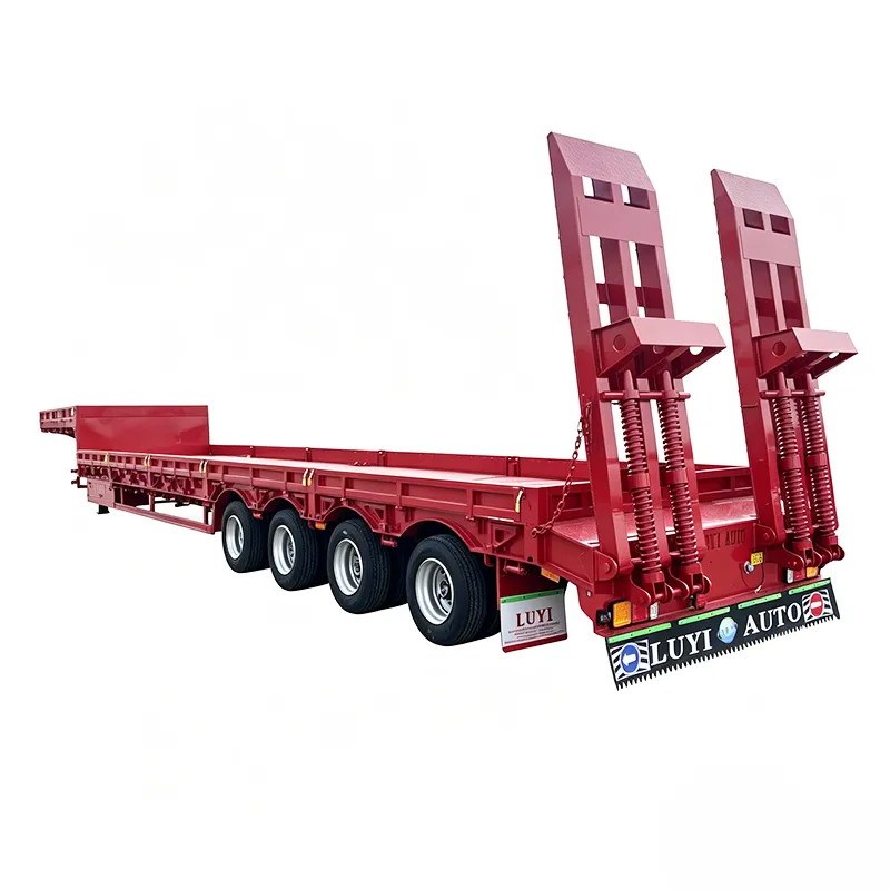 4‑Axle Low‑Bed Semi‑Trailer