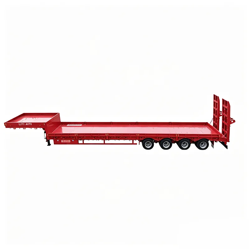 4‑Axle Low‑Bed Semi‑Trailer