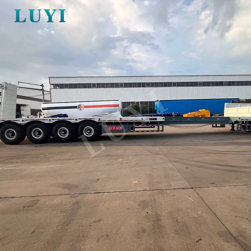 4‑Axle Low‑Bed Semi‑Trailer
