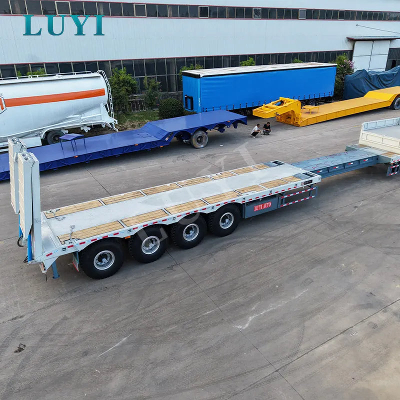 4‑Axle Low‑Bed Semi‑Trailer