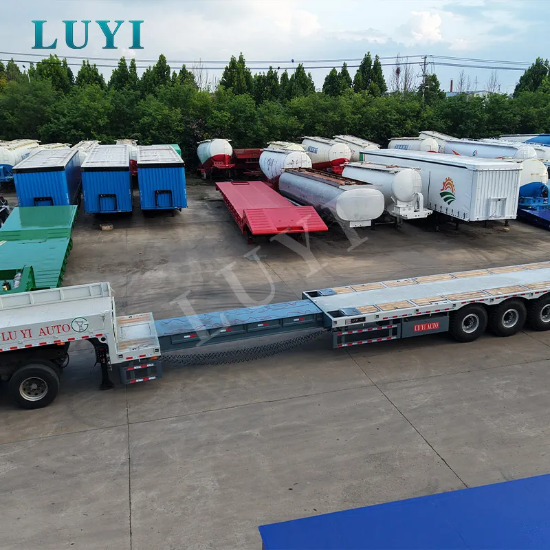 4‑Axle Low‑Bed Semi‑Trailer