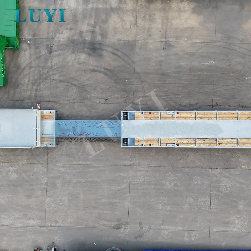 4‑Axle Low‑Bed Semi‑Trailer