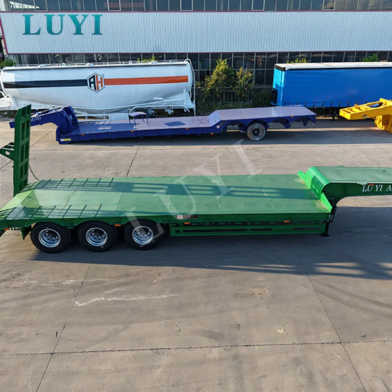 13m 3‑Axle Low Bed Semi‑Trailer