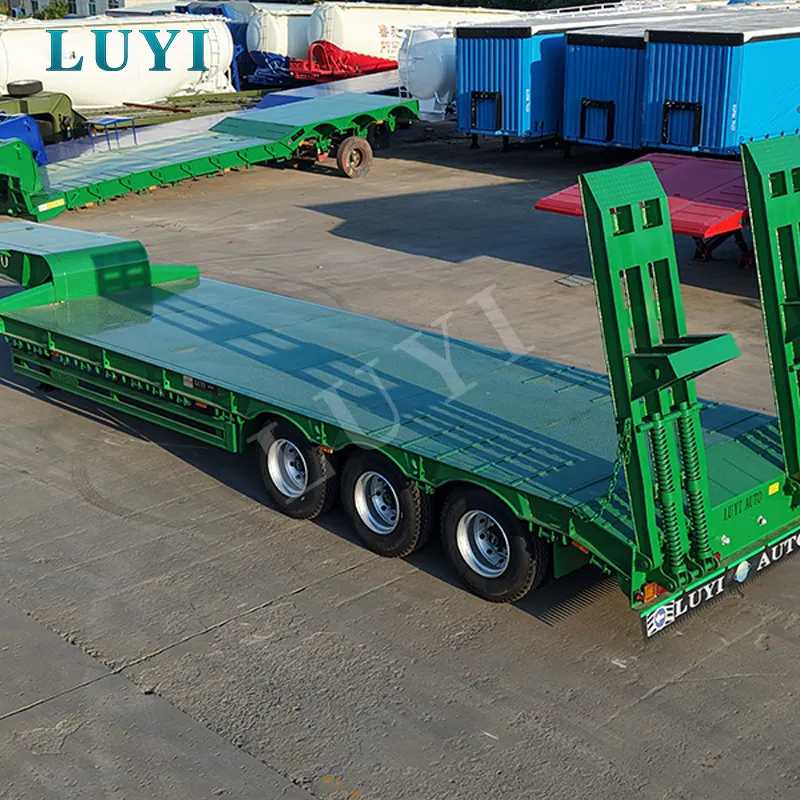 13m 3‑Axle Low Bed Semi‑Trailer